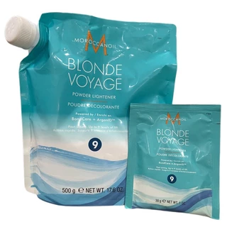 { New 2023 } Bột tẩy tóc nâng sáng Moroccanoil Blonde Voyage Powder Lightener 500gr