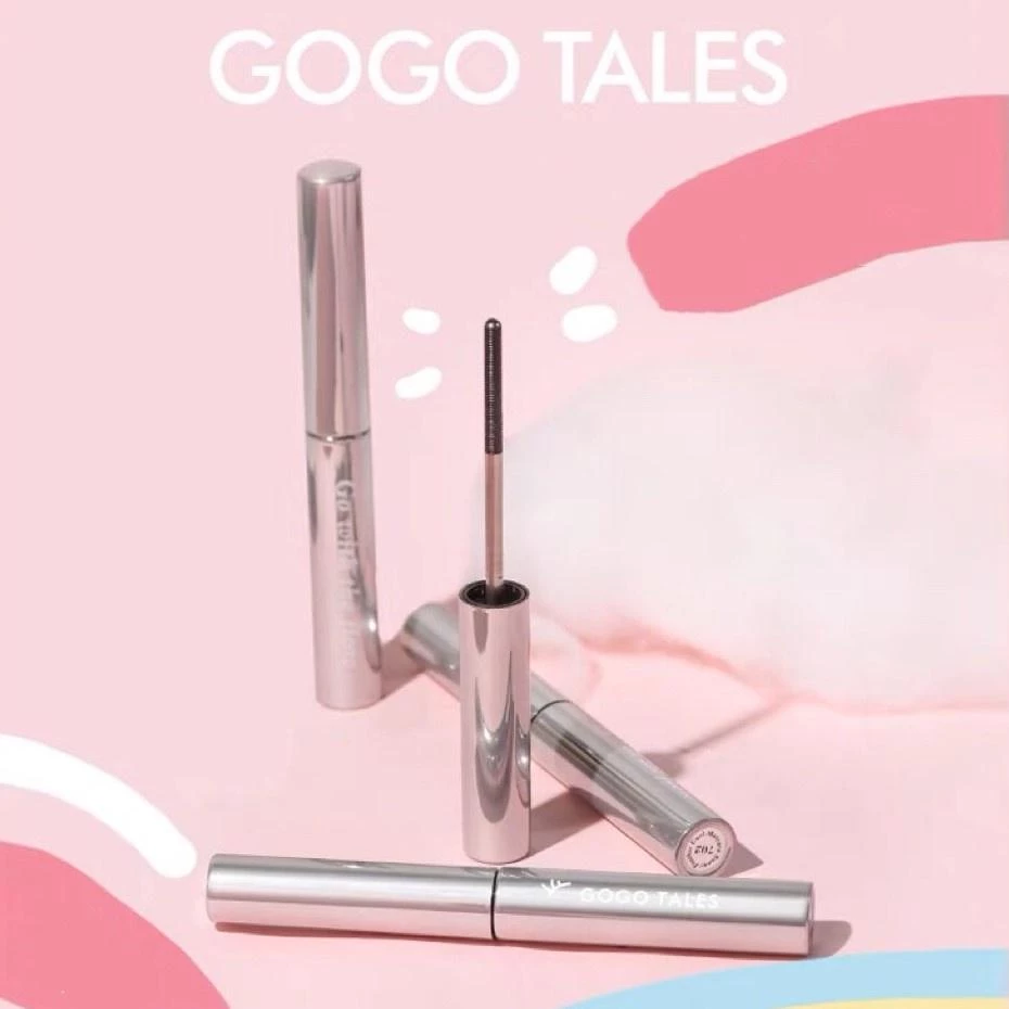 GT347 Chuốt mi kim loại GOGO TALES mascara làm dài mi cong mi Sunny Feather Curl Mascara Trang Điểm Nữ Trang Điểm Nữ