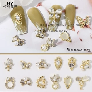 (1 cái)Charm nail nhiều mẫu, Phụ kiện Nail Khánh Huyền