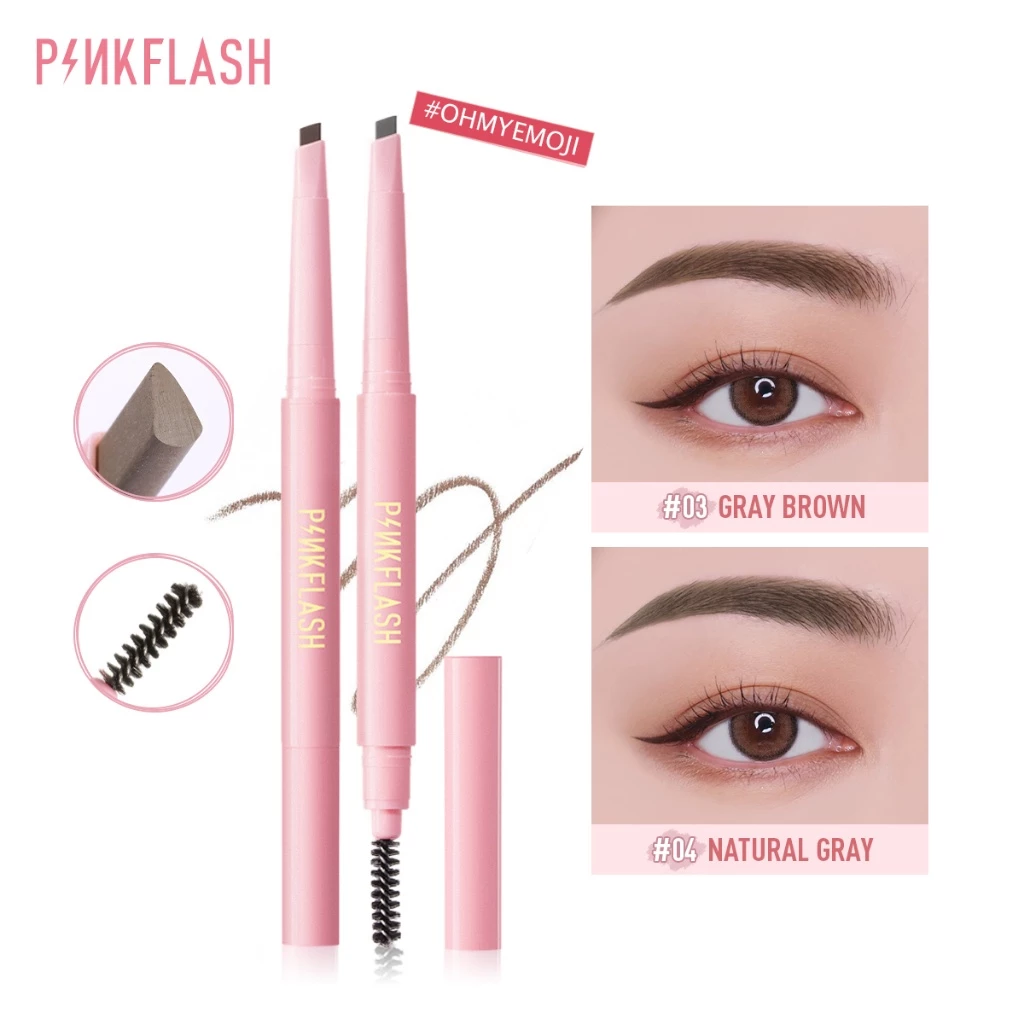 Chì Kẻ Lông Mày 2 đầu PINKFLASH