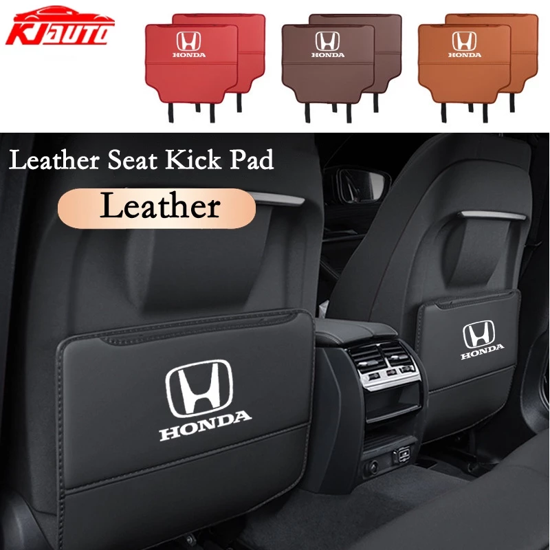 Đệm Da Lót Ghế Ngồi Sau Chống Trầy Xước Cho Xe Hơi honda city Cici fit jazz hrv brv crv Wrx brio accord lead Moti mugen type r s