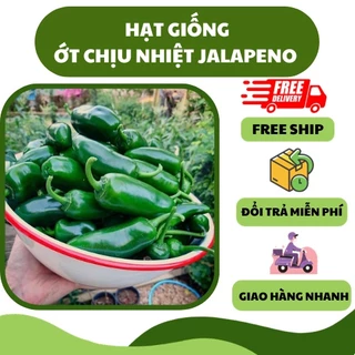 Hạt giống ớt chịu nhiệt sai trái Jalapeno (0.1 gram) - thơm ngon, trồng quanh năm