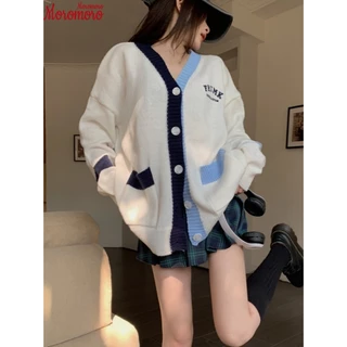 MAIFUWEI Áo Len áo khoác cardigan phổ biến Comfortable INS Minimalist WMY23A0UPJ 43Z231025