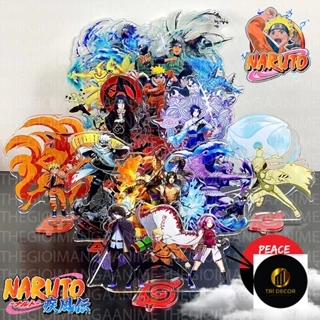 Mô hình mica NARUTO SASUKE ITACHI SASUKE anime chibi acrylic standee trưng bày trang trí