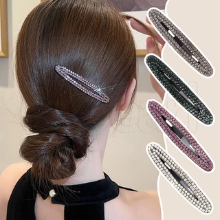 Kẹp Tóc Đính Đá Lấp Lánh Thời Trang Hàn Quốc Cho Nữ / Kẹp Tóc bb barrettes