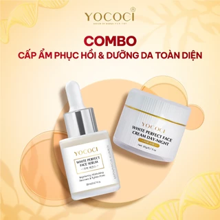 Bộ Đôi Dưỡng Trắng Da Mặt Cao Cấp YOCOCI (1 kem dưỡng trắng 20g + 1 Serum dưỡng trắng 20ml)