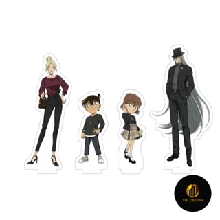 Mô hình Standee Thám tử lừng danh Conan Anime Detective Conan Haibara Ai Rei Phụ kiện trang trí để bàn góc học tập