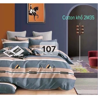 CHĂN -MỀN 100% cotton Hàn Quốc (Hàng siêu thị )2 mặt giống nhau Văn Thái Bedding