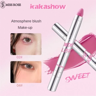 Miss Rose 【Quà Tặng Lễ Hội!!】 Kakashow Phấn Má Hồng Dạng Khí Quyển Dành Cho Mắt Và Má Công Dụng Kép Không Thấm Nước Lâu Trôi Kem Má Hồng Dễ Lem Phấn Mắt Trang điểm Mắt