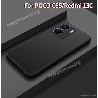 Ôp Điện Thoại Cứng Màu Nhám Chống Vỡ / Sốc / Vân Tay Cho xiaomi poco c65 c 65 pococ65 redmi 13c 13 c redmi13c 4g 2023 Ốp