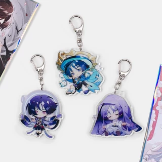 Móc khoá Kunikuzushi Scaramouche Wanderer Anime Keychain Genshin Impact Acrylic Key Chain