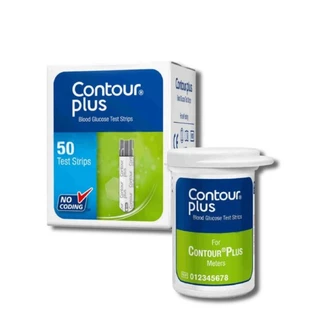 [Chính hãng] Que Thử Đường Huyết Contour Plus, Hộp 50 Que, Date Mới Nhất