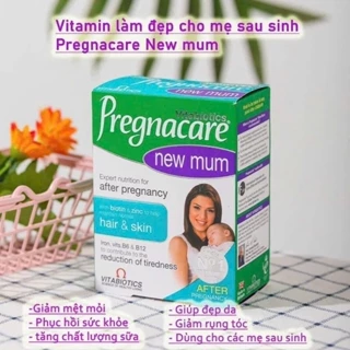 Viên uống Pregnacare New Mum 56 viên Của Anh phục hồi tóc và da dành cho phụ nữ sau sinh