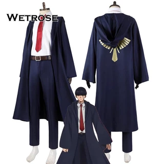 [Wetrose] Mashle: Magic and Muscles Mash Burnedead Cosplay Costume Cos Magic Cloak Đồng phục Anime Cosplay Costume Cosplay Nam Nữ Trang phục Halloween Set