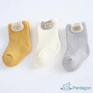 Vớ cotton Thoáng Khí Chống Trượt Thân Thiện Với Làn Da Dành Cho Trẻ Sơ Sinh