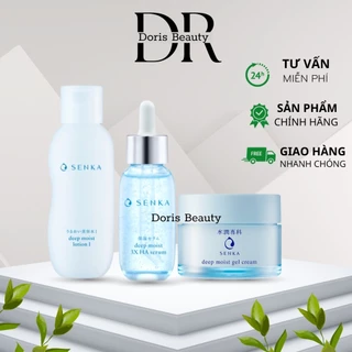 Kem Dưỡng Cấp Ẩm Chuyên Sâu Senka Deep Moist Gel Cream Doris Beauty