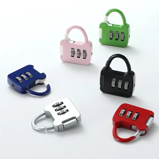 3 Digit Durable Code Combination Password Lock Mini Luggage Case Lock Backpack Padlock -Maigen Shop