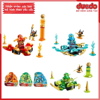 888 889 890 Lắp ghép Ninjago Con Quay Lốc Xoáy - Xếp hình Mô hình Ninja 71777 71778 71779