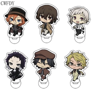 Mô hình standee Anime Figures Bungo Stray Dogs Acrylic Stand Dazai Osamu Kunikida Doppo Edogawa Rampo 8cm