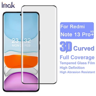 Imak Kính Cường Lực Bảo Vệ Màn Hình Cong 3d Cho redmi note 13 pro plus 5g