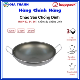 Chảo Sâu Chống Dính BIG 32, 34, 36cm HAPPYCOOK Gia dụng Gia Thành