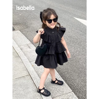 Isabella Váy Bé Gái váy váy trẻ em công chúa bé gái thời trang dễ thương đẹp 2023 NEW KLQ23B0S6B 47Z231122