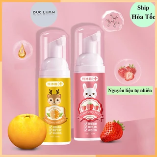 Kem đánh răng tạo bọt chống sâu răng cho bé - Bổ sung men vi sinh có thể nuốt - Cho trẻ hơn 8 tháng - 60ml