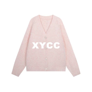 Áo Khoác cardigan Dệt Kim Cổ Chữ v Phong Cách Thời Trang Thu Đông Nhật Bản Cho Nữ