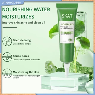 Skat Acne Care Cream Smear-on Mud Mask Làm sạch sâu lỗ chân lông và loại bỏ mụn đầu đen Chăm sóc da mặt sảng khoái và không nhờn uni