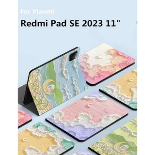 Ốp Bao Da Máy Tính Bảng Tự Động Tắt / Mở Màn Hình Kèm Giá Đỡ Cho xiaomi redmi pad se 2023 / redmi pad se 11 '' 20