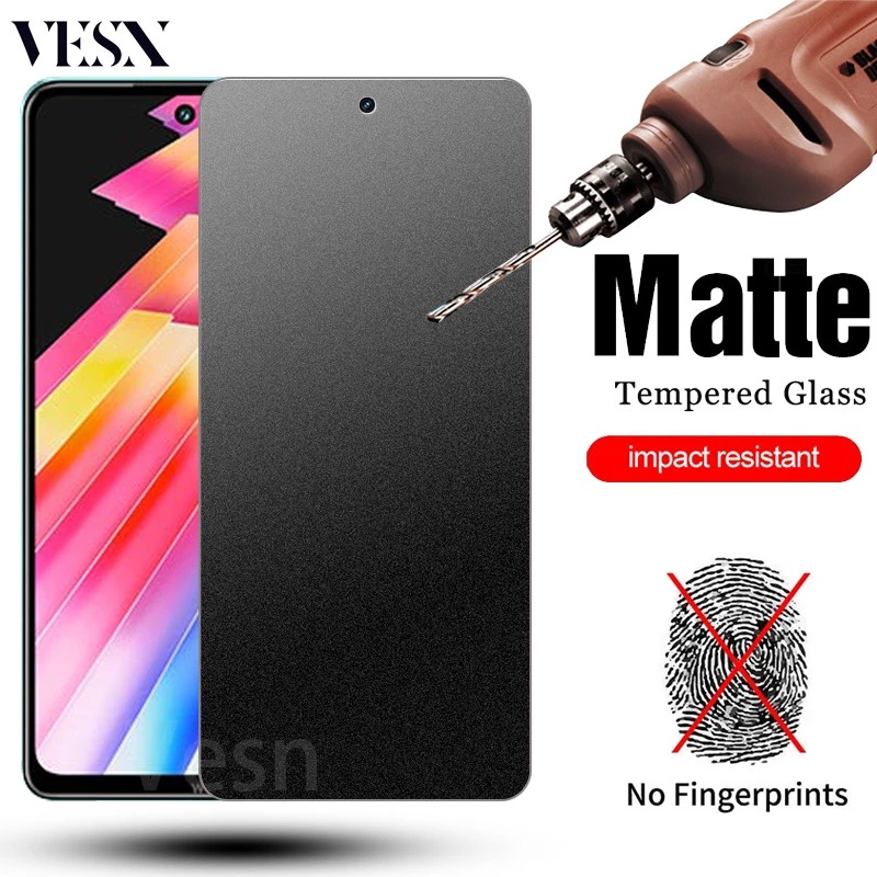 Kính Cường Lực Chống Vân Tay Mồ Hôi Cho Infinix Note 40 30 12 12i 11 7 Lite Hot 30 30i 20 Play 20s 20i 12 12i 11 11s 10i 9 Smart 7 6 5 4 S5 GT 10 Zero NFC Pro 4G 5G 2024