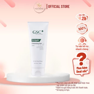 Sữa rửa mặt gel GSC Hàn Quốc 150ml 5.5PH dành cho da sau xâm lấn và da nhạy cảm