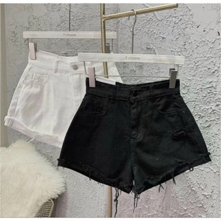 ( Mẫu mới) Quần short jean nữ vải kaki jean rách bền đẹp, bao chất lượngalohashop91 capnhatxuhuong thoitrangteen00 wendy