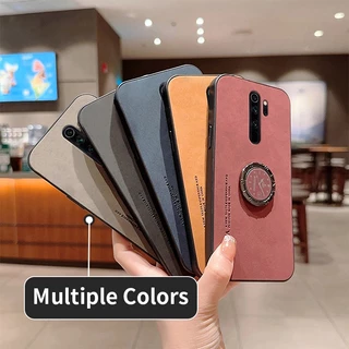 ốp lưng Redmi Note 8 Pro/Note9S/Note9 Pro/Note10 Pro/Note10s//Note10 5G/Note7/Note11S/Note11 Pro Ring bracket Leather phone case ZJYBP