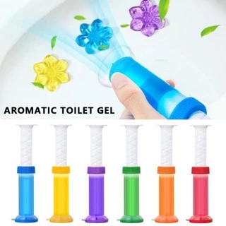 Gel Khử Mùi Bồn Cầu Gel Thơm Khử Trùng Bồn Cầu Dạng Thạch Hình Bông Hoa Với Mùi Thơm Khác Nhau Cho Toilet