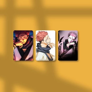 FREESHIP ⭐️ Card Bo Góc Nhân Vật Sukuna Trong Phim Hoạt Hình Jujutsu Kaisen | Photocard Anime