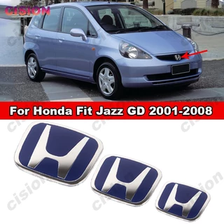 1 Miếng Dán logo 3d Bằng acrylic Trang Trí Khung Vô Lăng Xe Hơi honda fit jazz gd 2001-2008