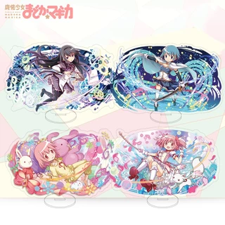 Mô hình Standee Anime Puella Magi Madoka Magica Acrylic Madoka Homura Akemi Homur để bàn tượng nhựa acrylic trong suốt