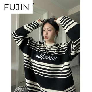 Áo len FUJIN WMY2393C2Q39Z230927 thời trang vintage phổ biến cho nữ