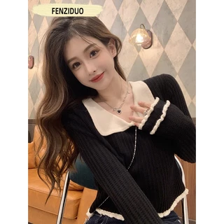 FENGZIDUO Áo Len áo khoác cardigan xu hướng Thể thao Comfortable Cổ điển WMY2393F38 41Z231013