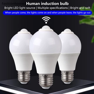 [fas] Bóng Đèn led e27 pir Cảm Biến Chuyển Động 5w 9w 15w