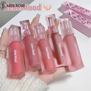 Hoa Hậu Hoa Hồng Shuiguang Qinrun Lip Glaze Nước Biến Sương Mù Mờ Bề Mặt Nhung Trắng Nữ Sinh Viên Giá Rẻ Không Dễ Dính Cốc Son Môi