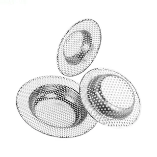 [OAT]  For Bathtub/Sink/Shower Food Hair Catcher Drain Plug Filter,1Pc Steel Strainer