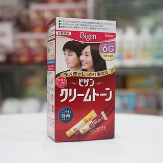 Nhuộm tóc phủ bạc BIGEN 6G (Đen tự nhiên) - Kichirou Shop Japan