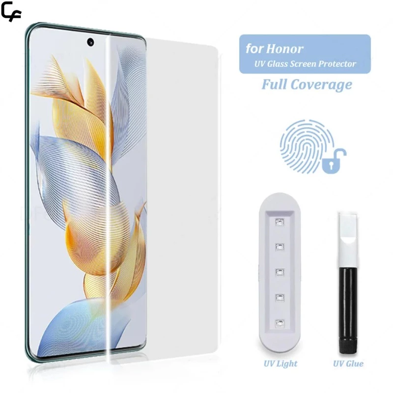 Kính Cường Lực Chống Tia uv Cho Huawei Honor 100 90 70 50 Magic 5 4 X9a X9b Pro+ Lite 5G 2023