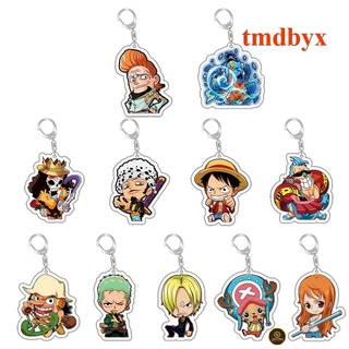 Móc Khóa Hình Nhân Vật Luffy Zoro Sanji Phim Hoạt Hình One Piece_mk Xưởng Hoàng