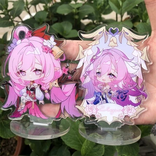 Mô hình Standee Honkai Impact 3 Elysia tượng acrylic anime chibi mô hình trưng bày Anime Manga Nhật Bản