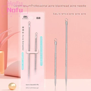 NOFU@[NHẬP KHẨU CHÍNH HÃNG] [Set 2 Cây] Cây Nặn Mụn Hai Đầu Acne Needle E097