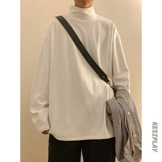 【M-5XL】Áo sweater nam dáng rộng phong cách hàn quốc đơn giản dành áo sweater nỉ unisex form rộng nam nữ phong cách ulzzang wind