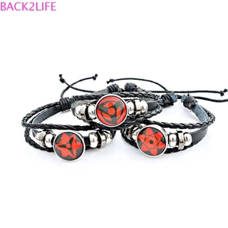 Back2life Vòng Tay Bện Dây Thủy Tinh Nhiều Lớp Mắt sharingan naruto uchiha rinnegan Cổ Điển